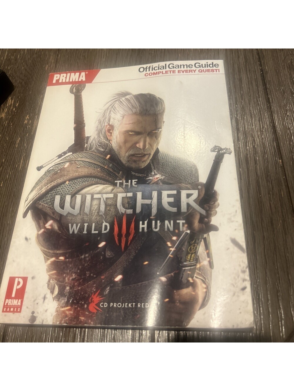PRIMA Witcher III Wild Hunt Official Guide Game Strategy PC Xbox One PS4